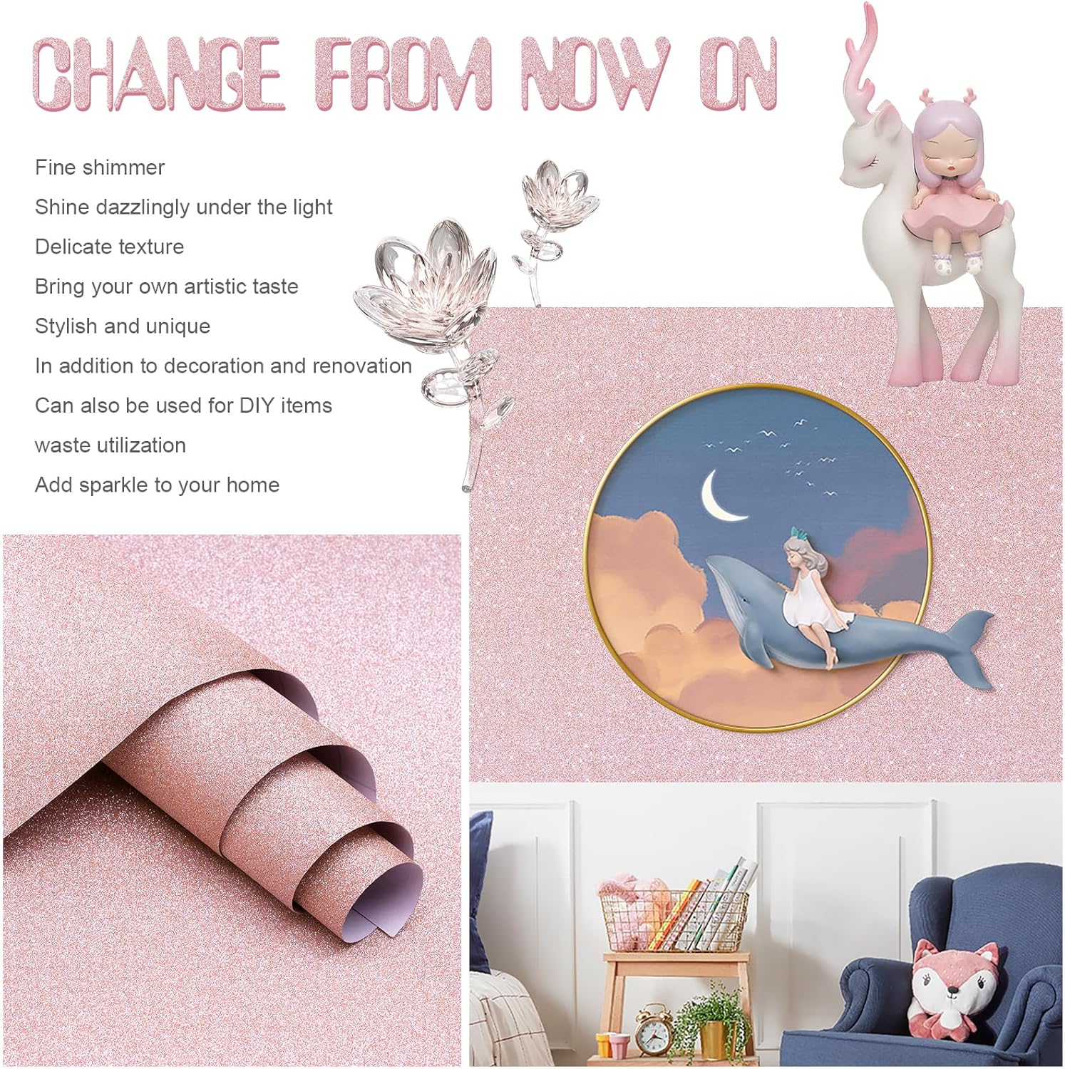 Glittery Bling Wallpaper - Image 5