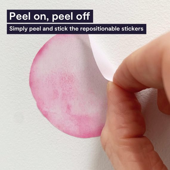 Pastel Polka Dots Wall Stickers - Image 5