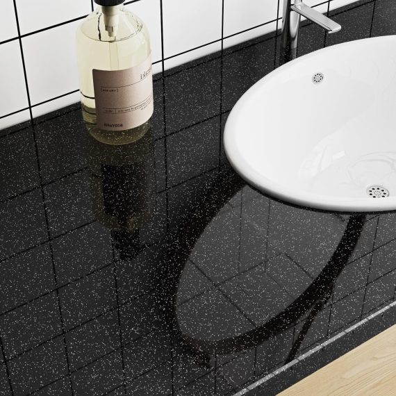 Peel and Stick Glitter Backsplash - Image 4