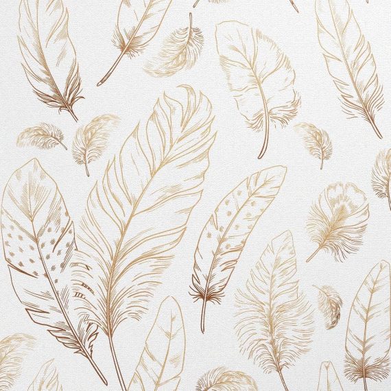 Qianglive White Peel and Stick Wallpaper
