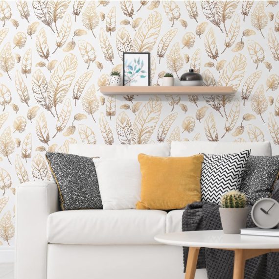 Qianglive White Peel and Stick Wallpaper - Image 3
