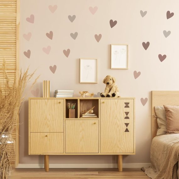 Removable Heart Wall Stickers