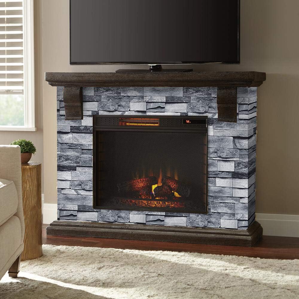 Wallpaper stick and peel Brick Wood - Image 5